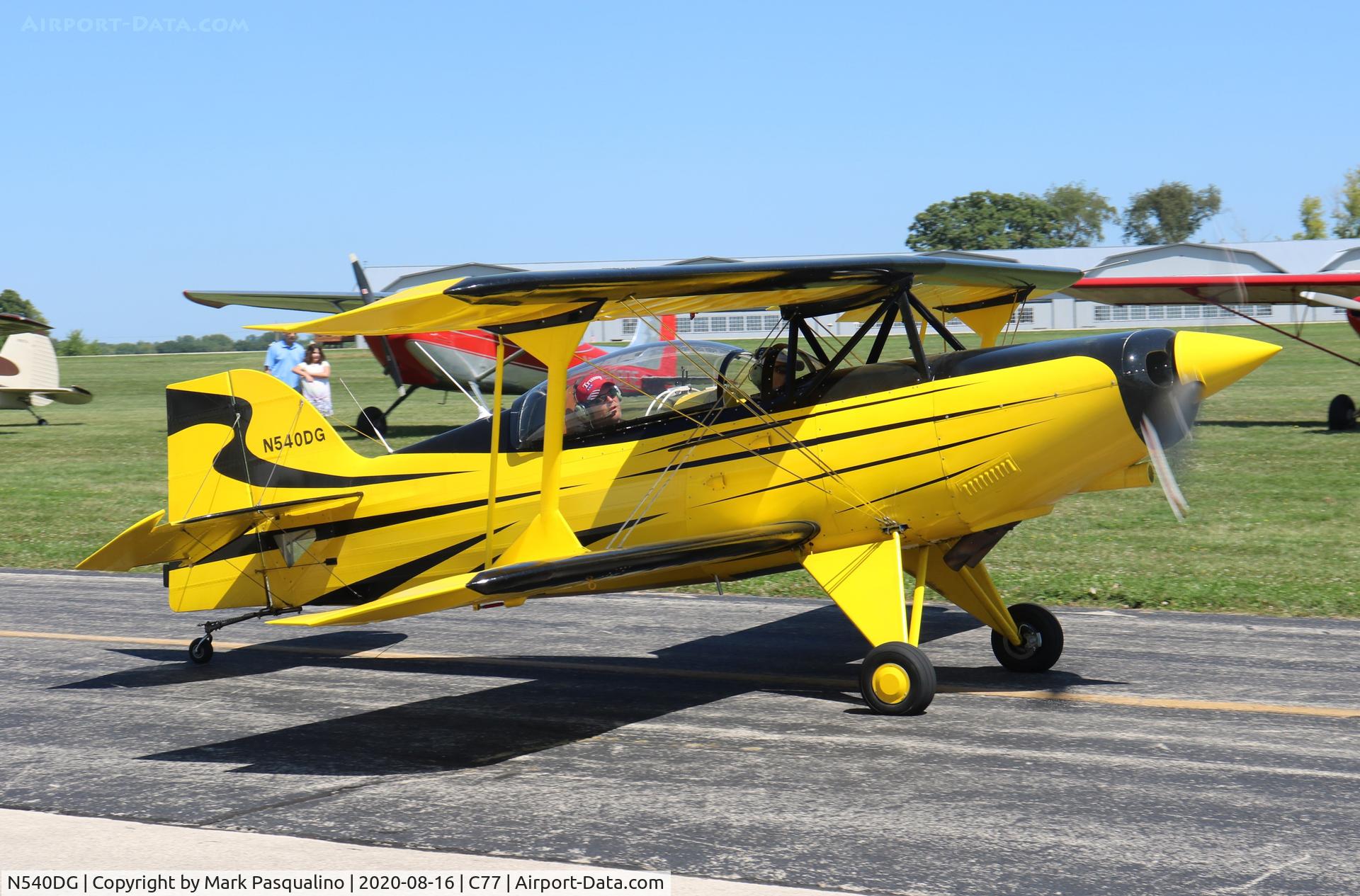 N540DG, 2008 Steen Skybolt C/N DG001, Skybolt