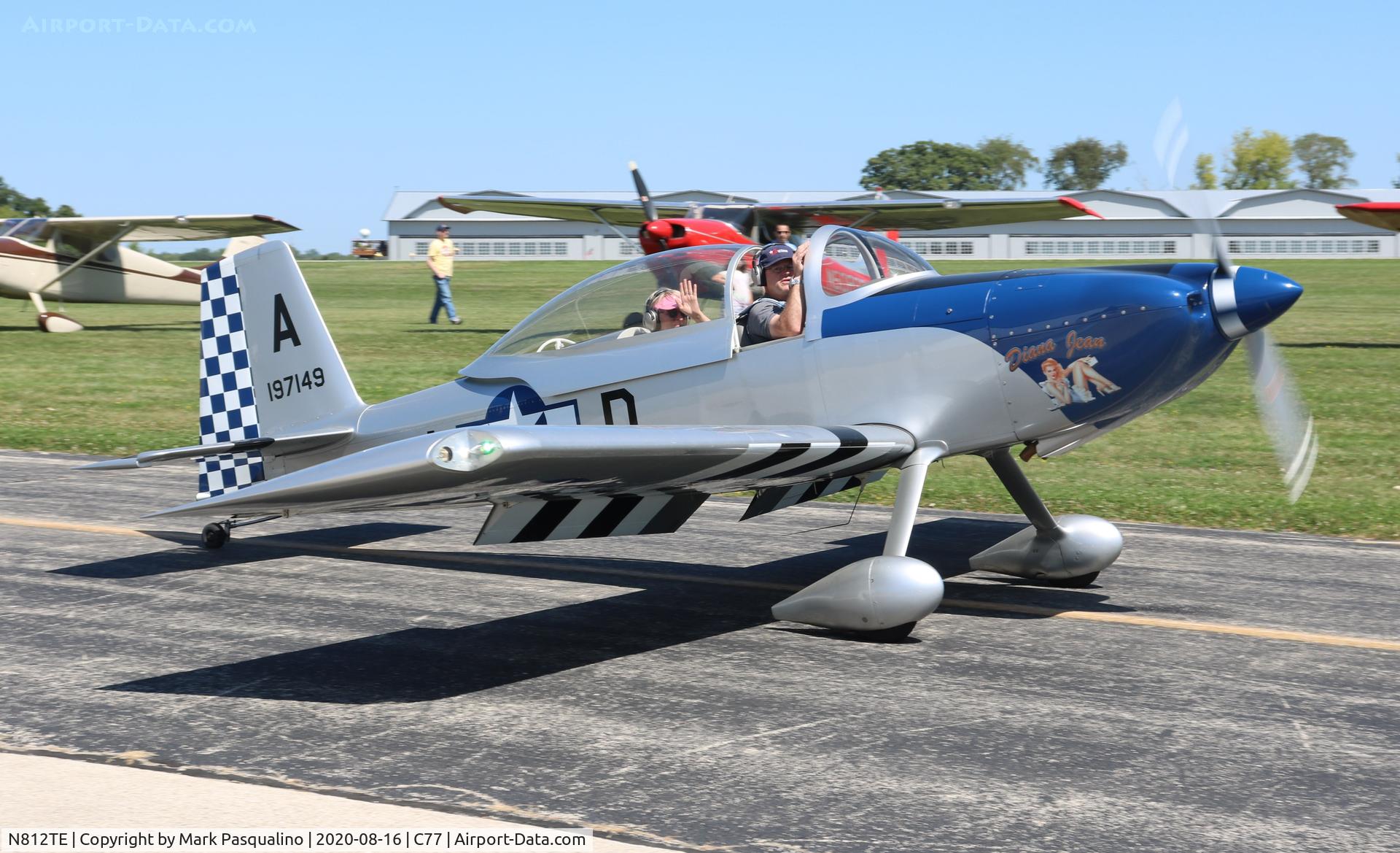 N812TE, 2013 Vans RV-8 C/N 197149, Vans RV-8