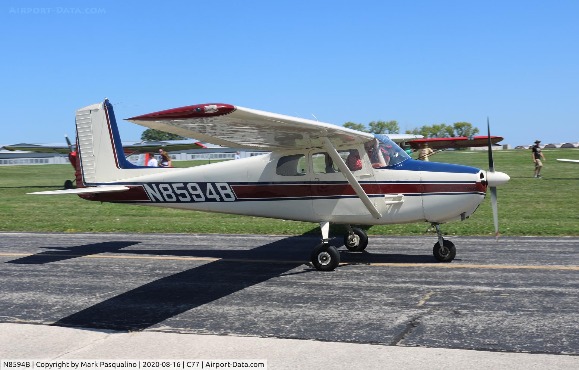N8594B, 1957 Cessna 172 C/N 36294, Cessna 172
