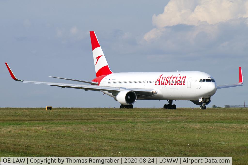 OE-LAW, 1992 Boeing 767-3Z9/ER C/N 26417, Austrian Airlines Boeing 767-300ER