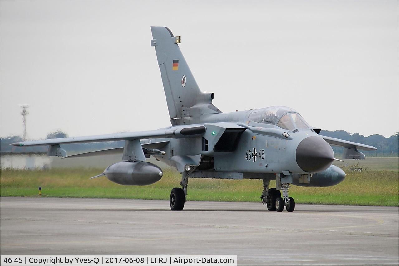 46 45, Panavia Tornado ECR C/N 873/GS278/4345, Panavia Tornado ECR, Taxiing to flight line, Landivisiau Naval Air Base (LFRJ) Tiger Meet 2017