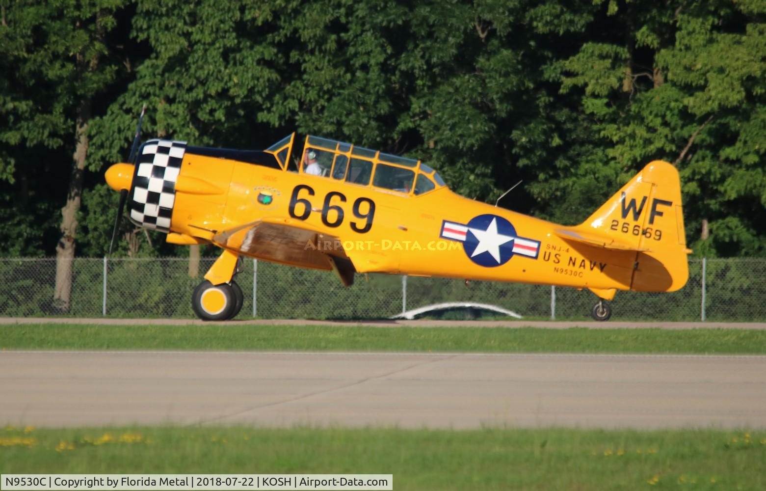 N9530C, 1956 North American AT-6C (SNJ-4) C/N 88-11083, SNJ-4