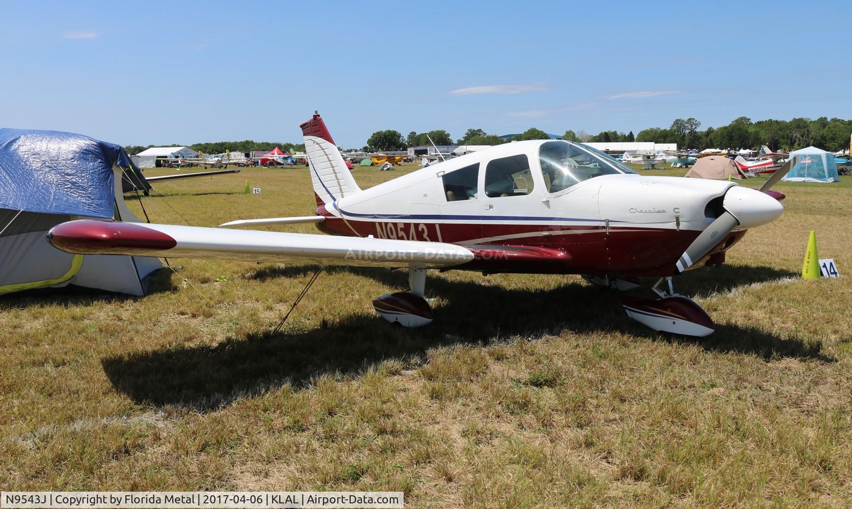 N9543J, 1966 Piper PA-28-180 C/N 28-3672, PA-28-180