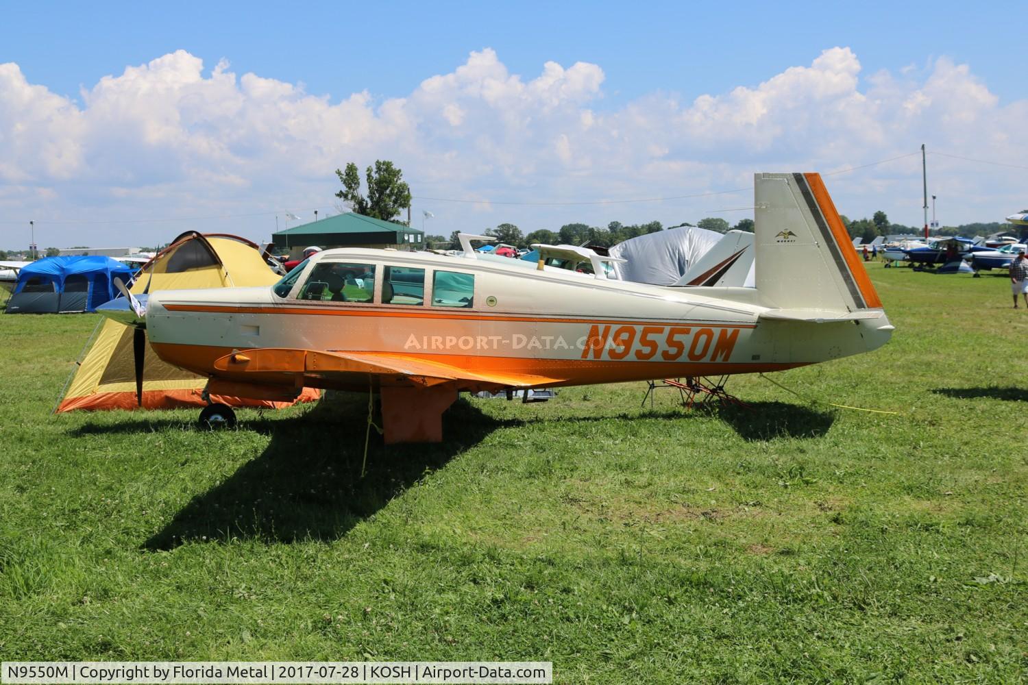 N9550M, 1966 Mooney M20F Executive C/N 670127, Mooney M20F