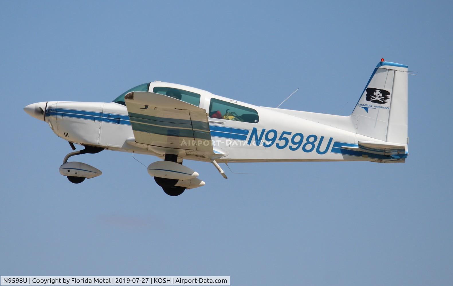 N9598U, 1976 Grumman American AA-5A Cheetah C/N AA5A-0098, Grumman AA-5