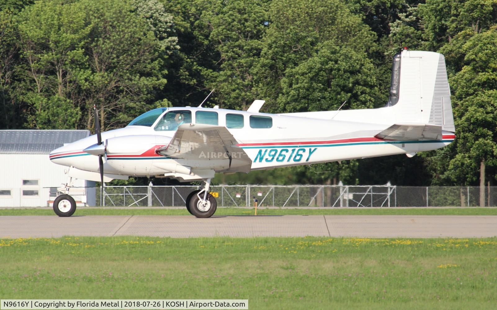 N9616Y, 1962 Beech D50E Twin Bonanza C/N DH-337, Beech D50E
