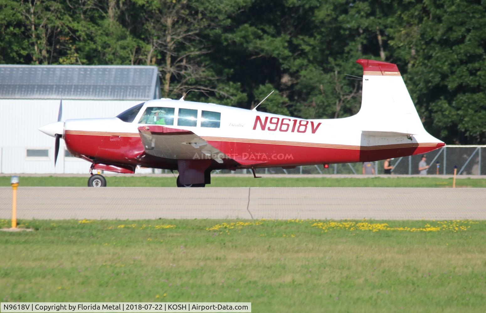 N9618V, 1971 Aerostar M-20F Aerostar 220 C/N 22-0009, Mooney M20F after the brief Aerostar merger
