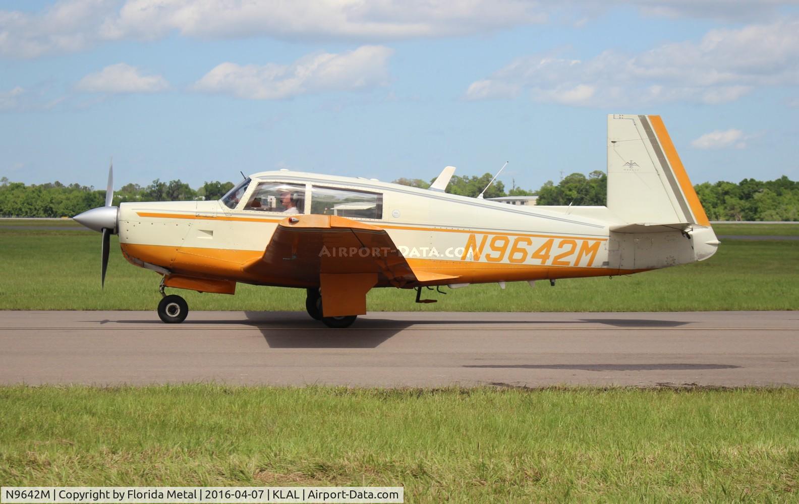 N9642M, 1966 Mooney M20F Executive C/N 670219, Mooney M20F
