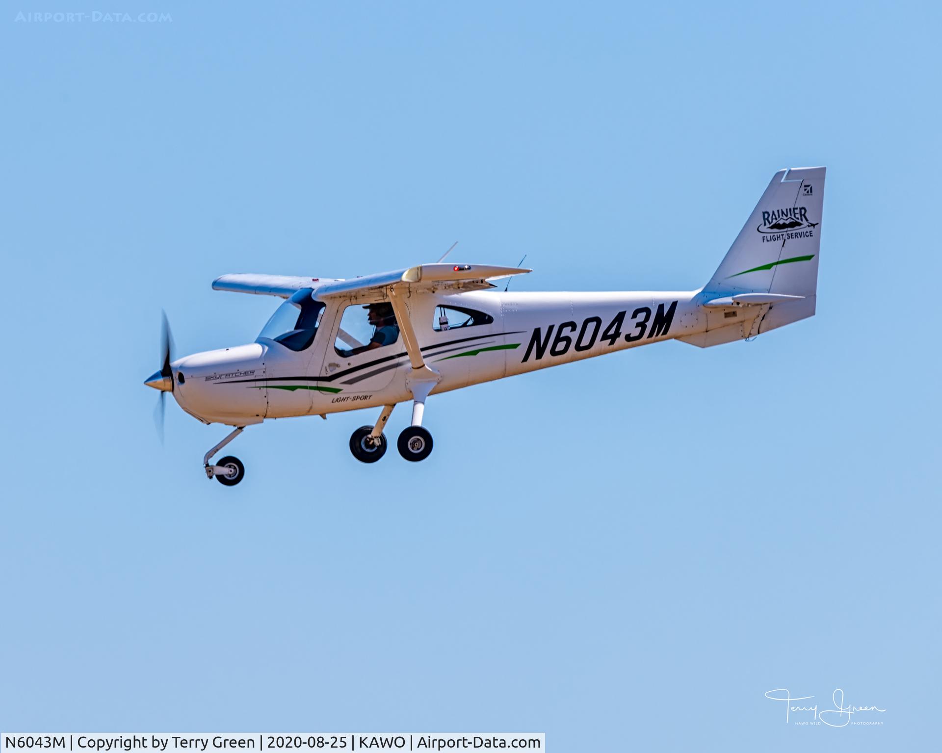 N6043M, Cessna 162 Skycatcher C/N 16200166, KAWO