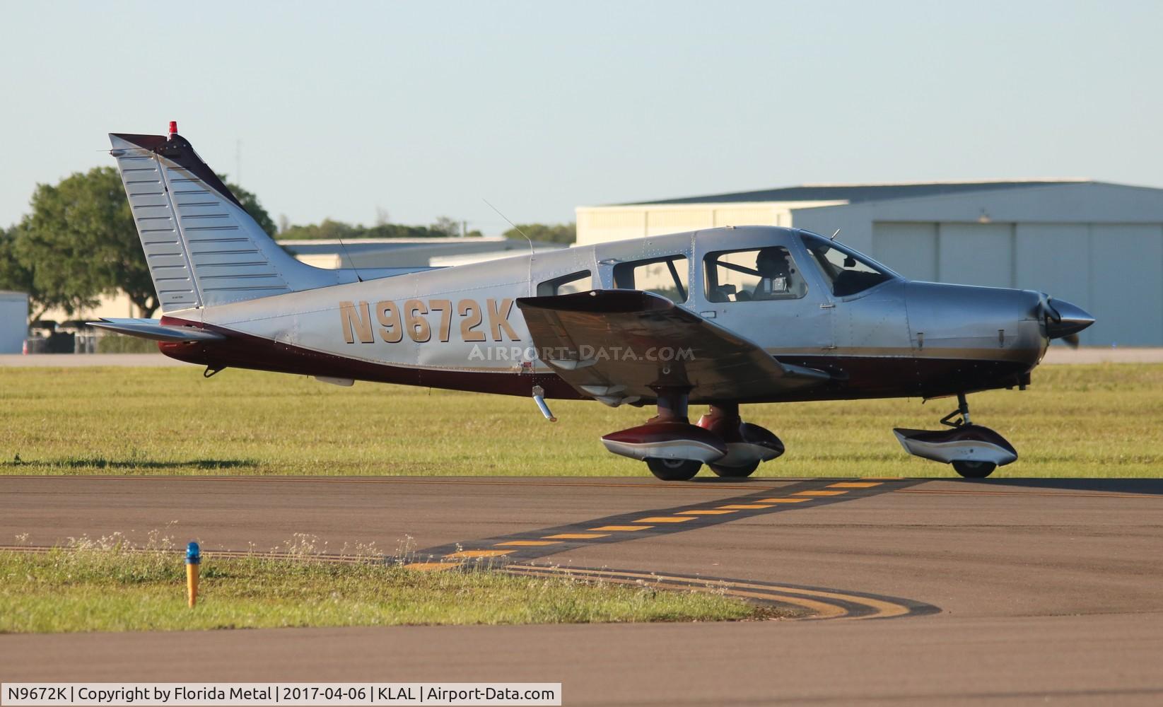N9672K, 1976 Piper PA-28-151 C/N 28-7615227, PA-28-150
