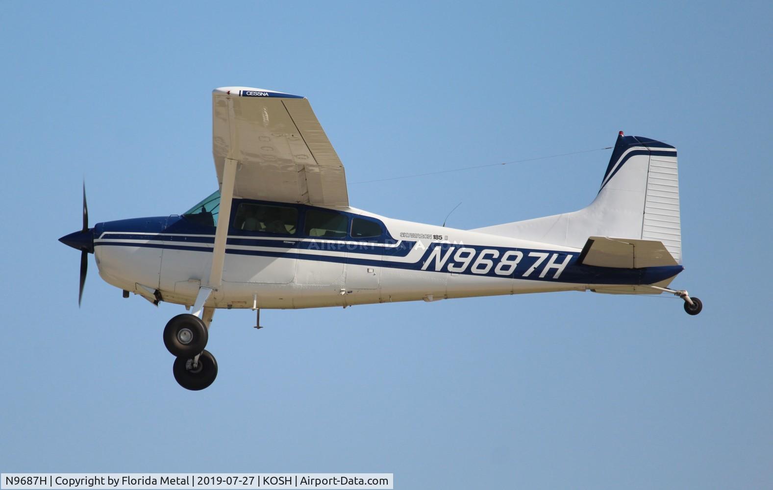 N9687H, 1977 Cessna A185F Skywagon 185 C/N 18503461, Cessna 185