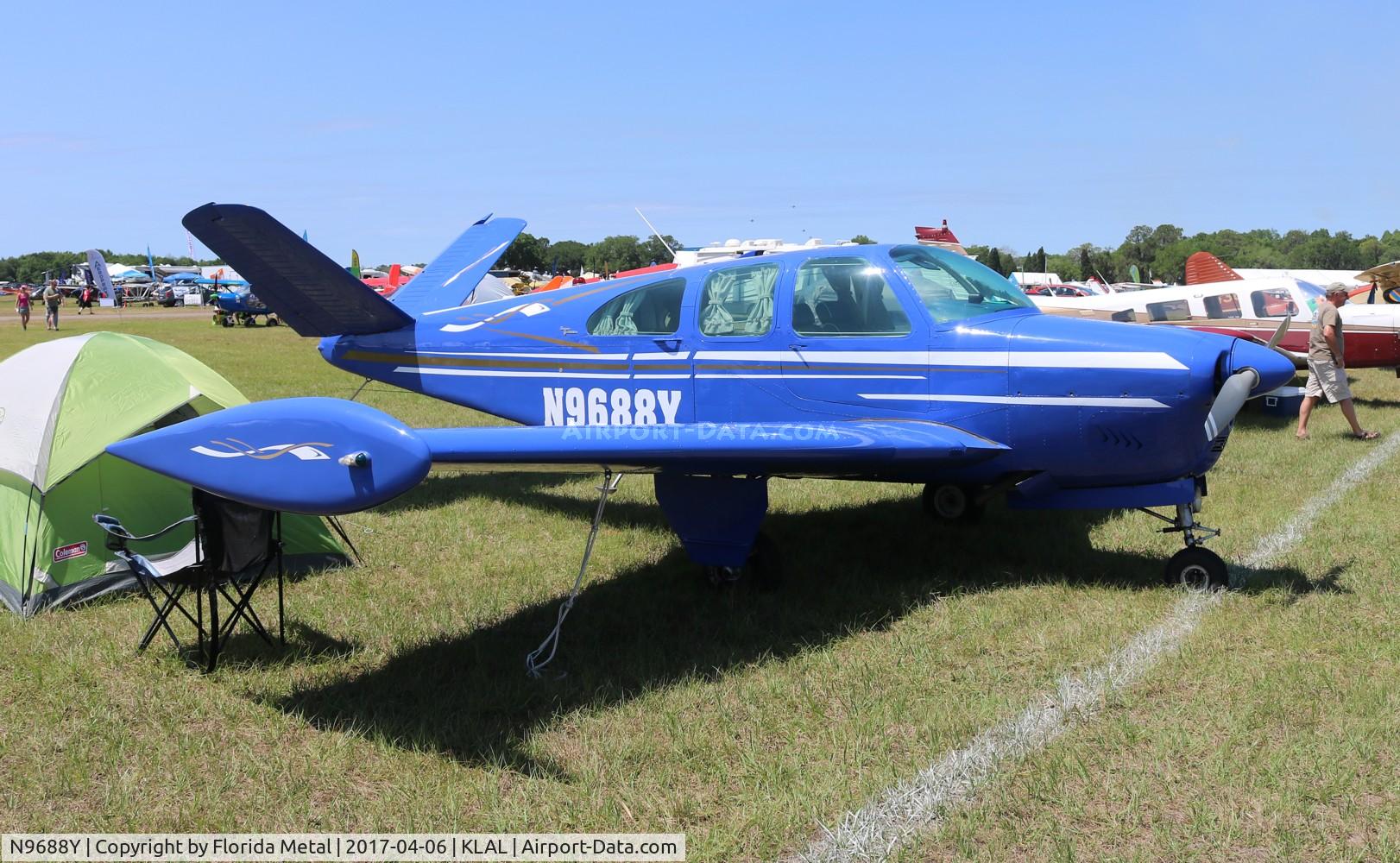 N9688Y, 1963 Beech P35 Bonanza C/N D-7108, Bonanza 35
