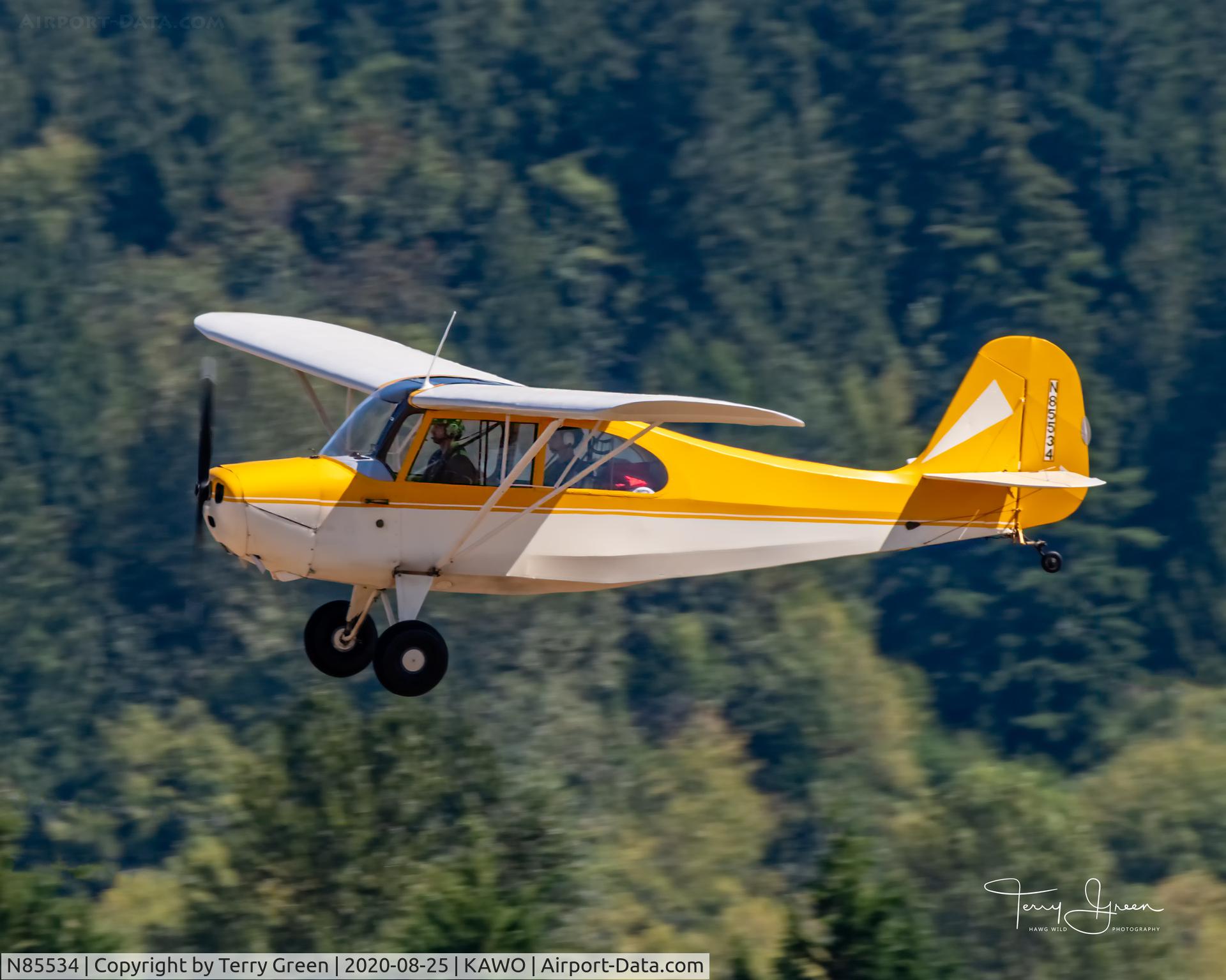 N85534, 1946 Aeronca 7AC Champion C/N 7AC-4274, KAWO
