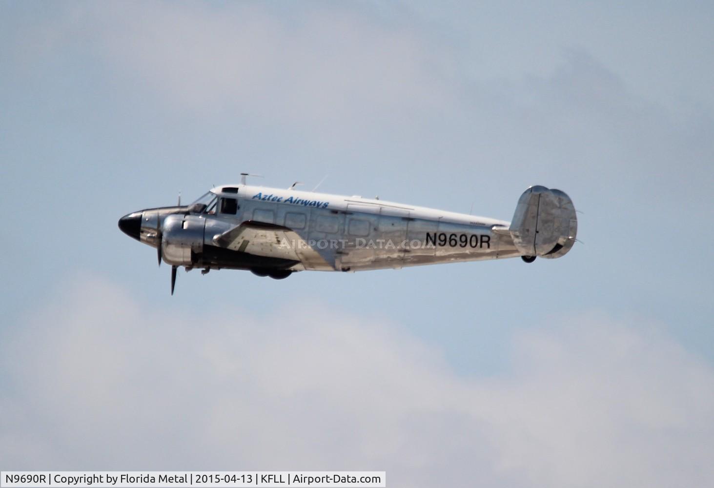 N9690R, 1960 Beech G18S C/N BA-494, Beech G18S