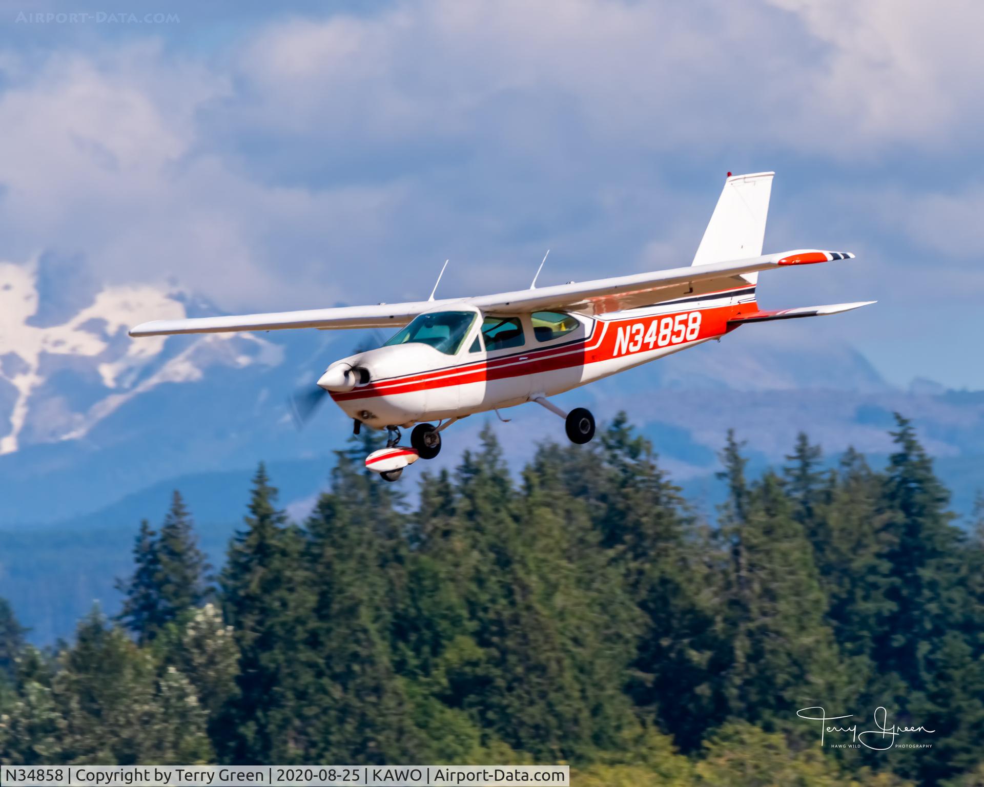 N34858, 1973 Cessna 177B Cardinal C/N 17702049, KAWO
