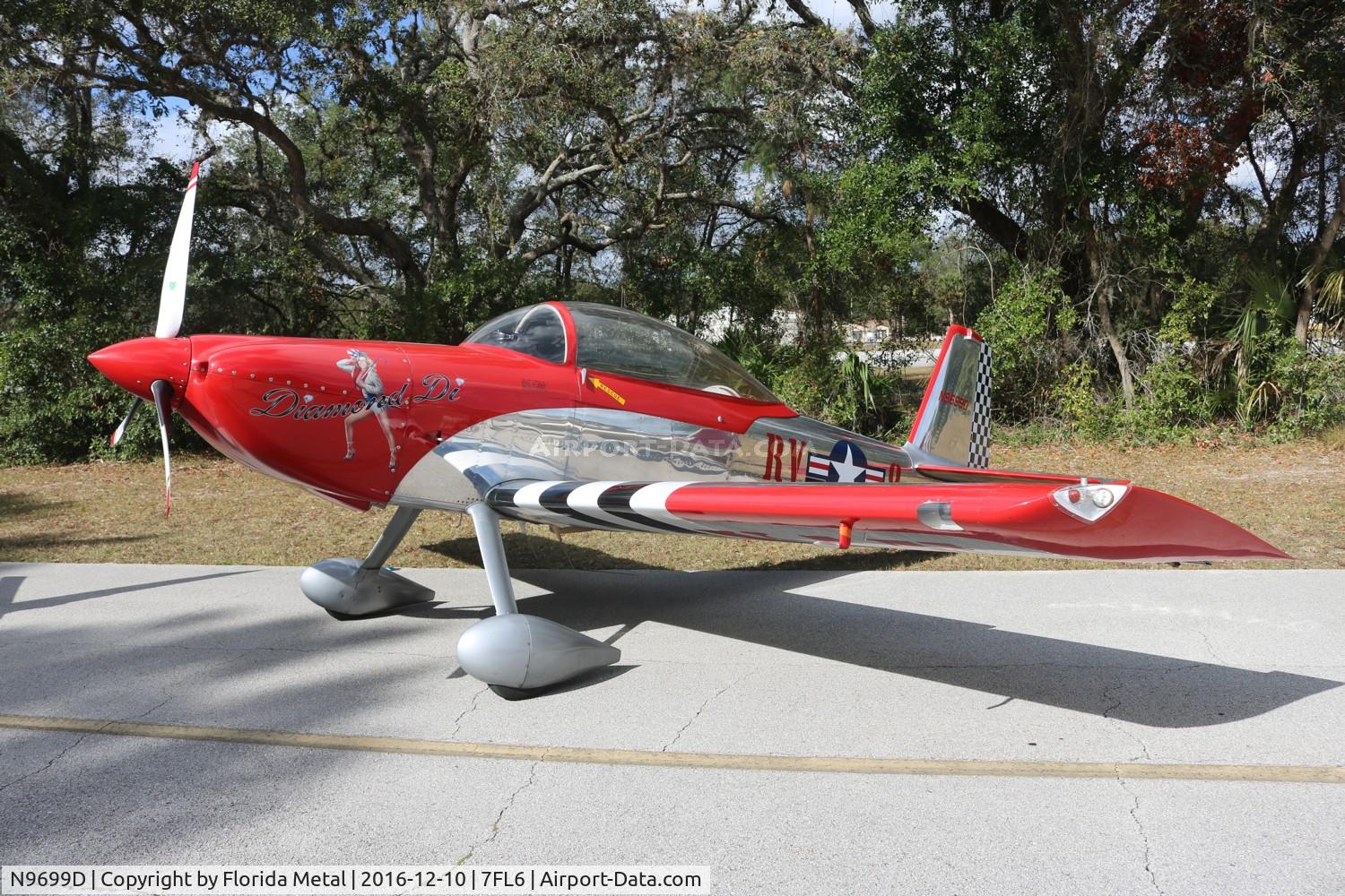 N9699D, 2003 Vans RV-8 C/N 80805, Vans RV-8