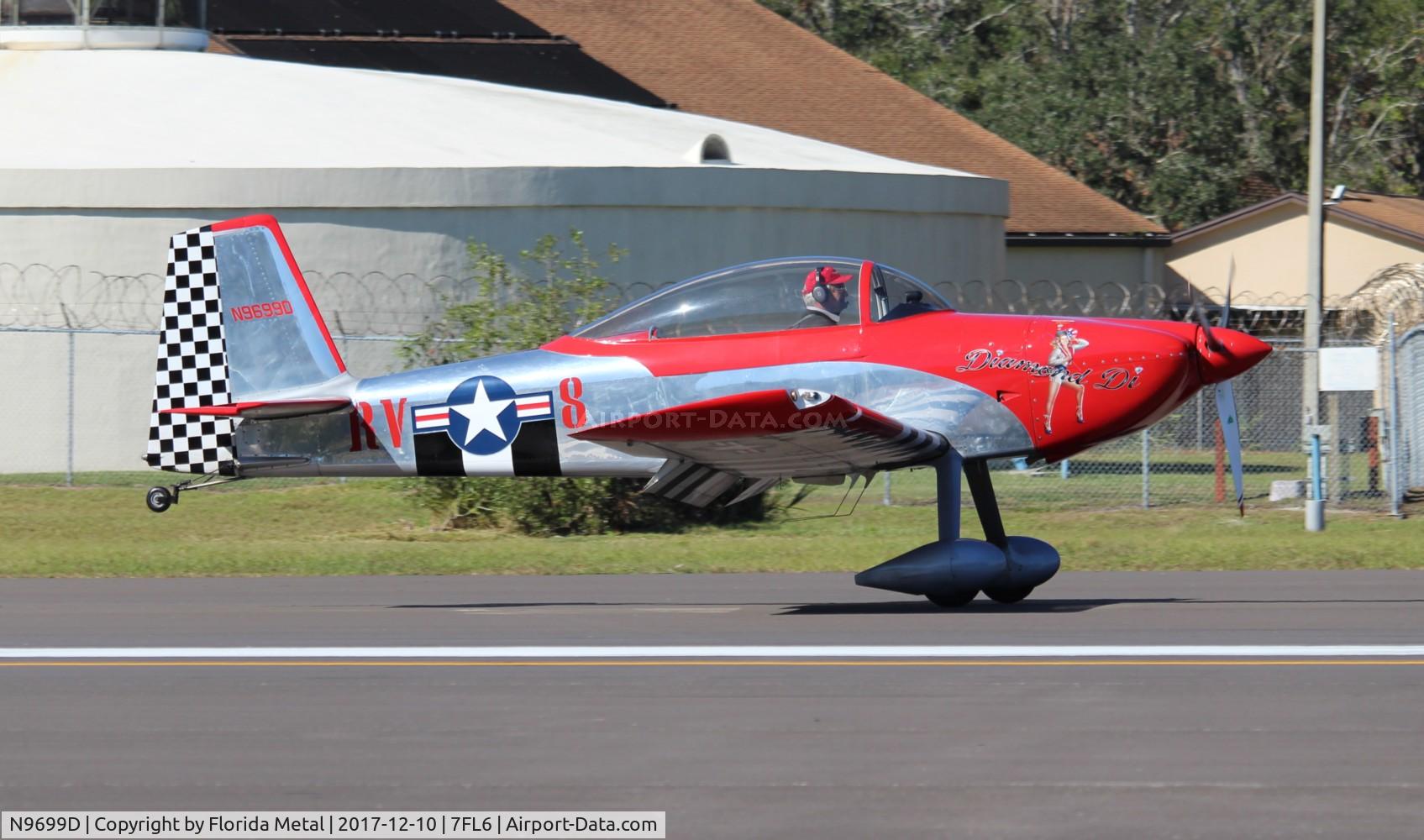 N9699D, 2003 Vans RV-8 C/N 80805, Vans RV-8