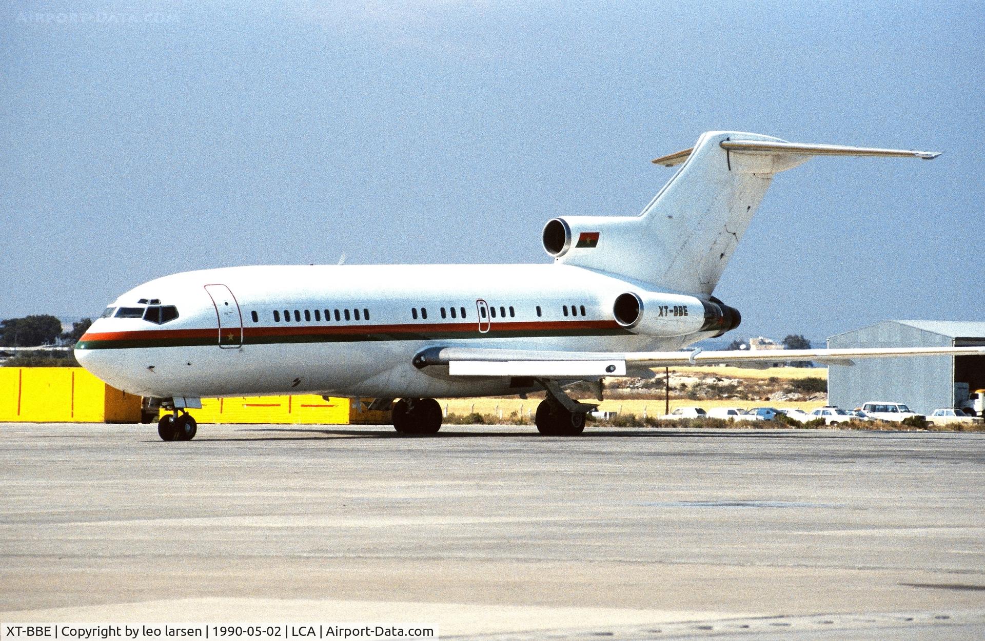XT-BBE, 1966 Boeing 727-14 C/N 18990, Larnaca 2.5.1990