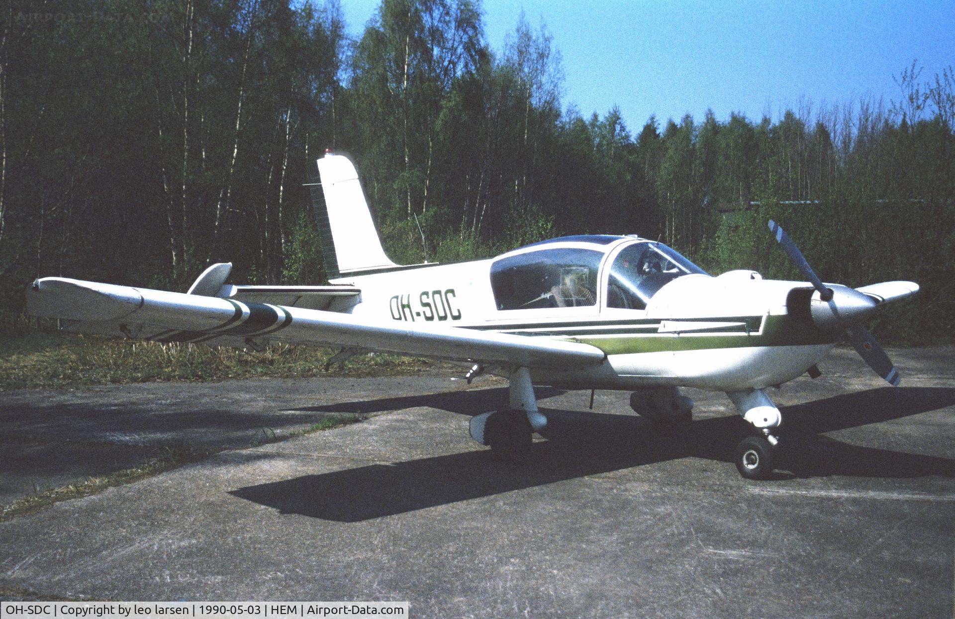 OH-SDC, 1970 Socata MS.892A Commodore C/N 11444, Malmi 3.5.1990