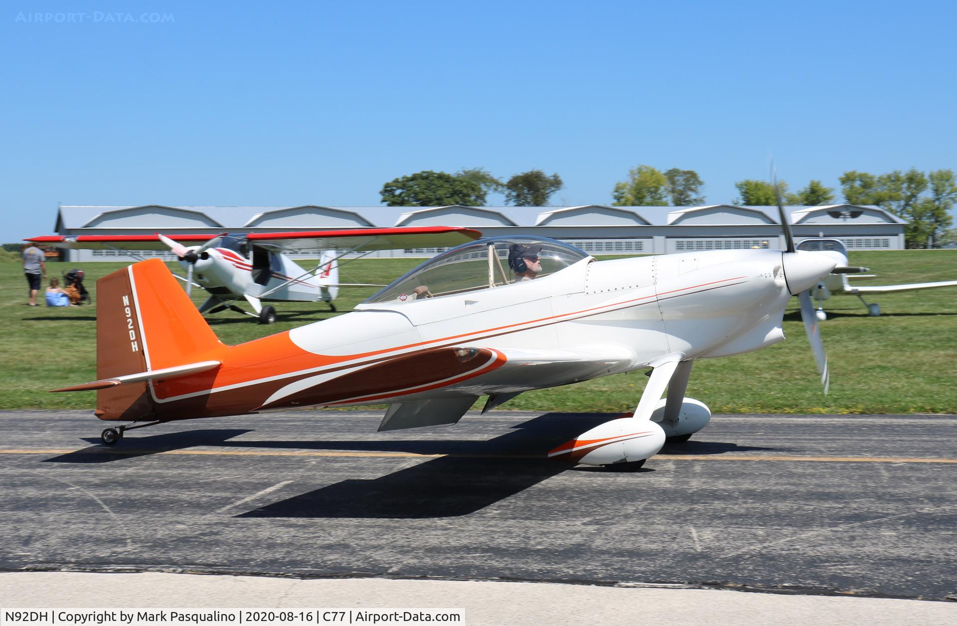 N92DH, 1993 Vans RV-4 C/N 1596, Vans RV-4