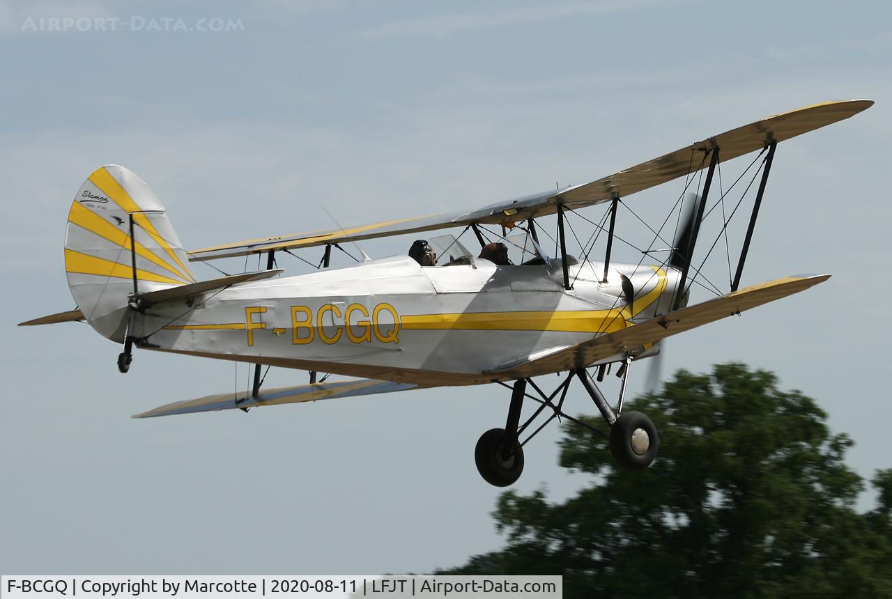 F-BCGQ, Stampe-Vertongen SV-4A C/N 263, final runway 21.