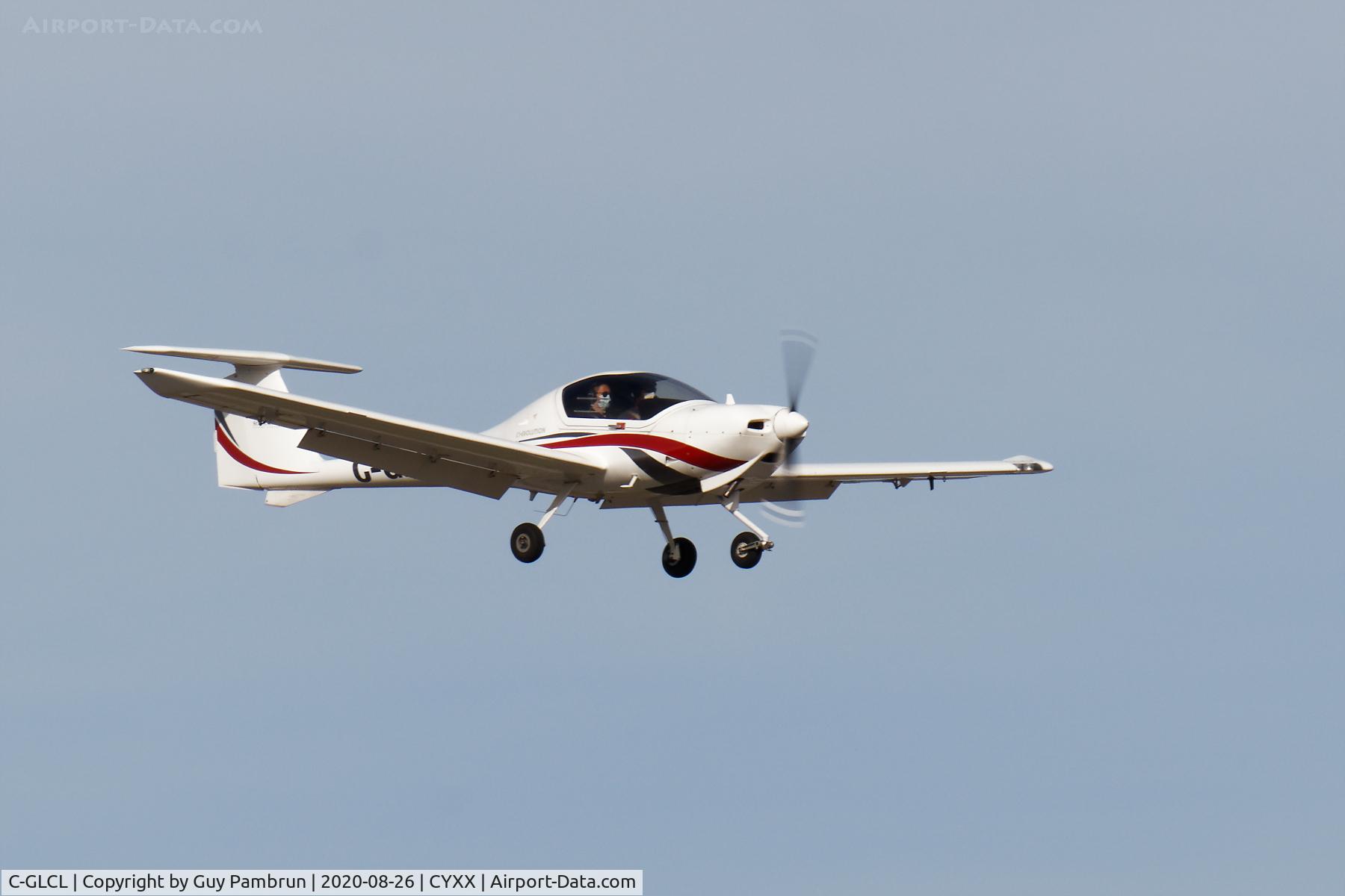 C-GLCL, 1999 Diamond DA-20C-1 Eclipse C/N C0073, Landing on 19