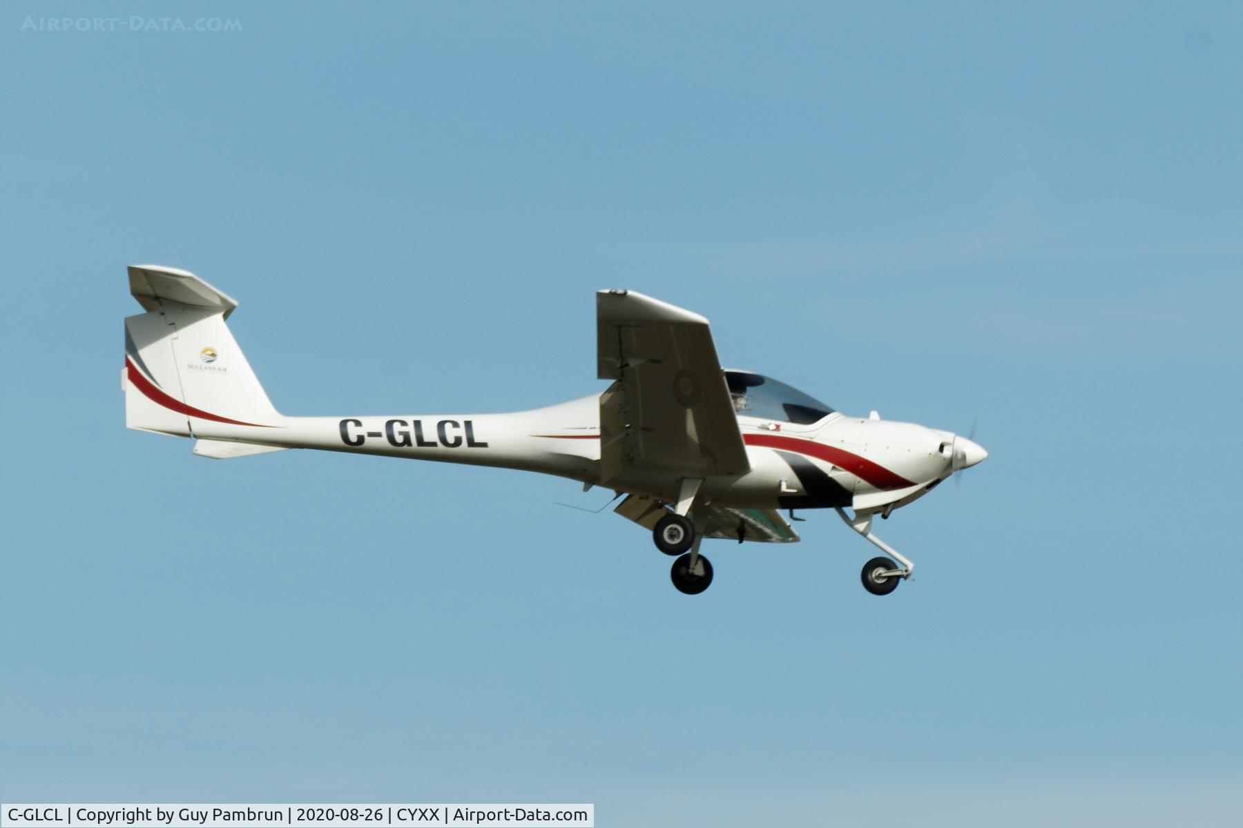 C-GLCL, 1999 Diamond DA-20C-1 Eclipse C/N C0073, Landing on 19