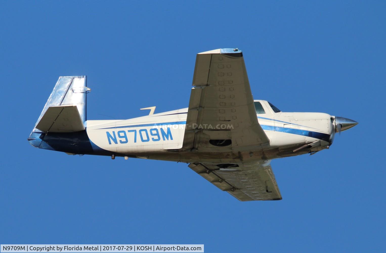 N9709M, 1967 Mooney M20F Executive C/N 670269, Mooney M20F