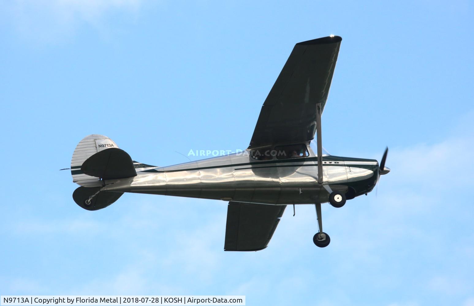 N9713A, 1950 Cessna 170A C/N 19403, Cessna 170A