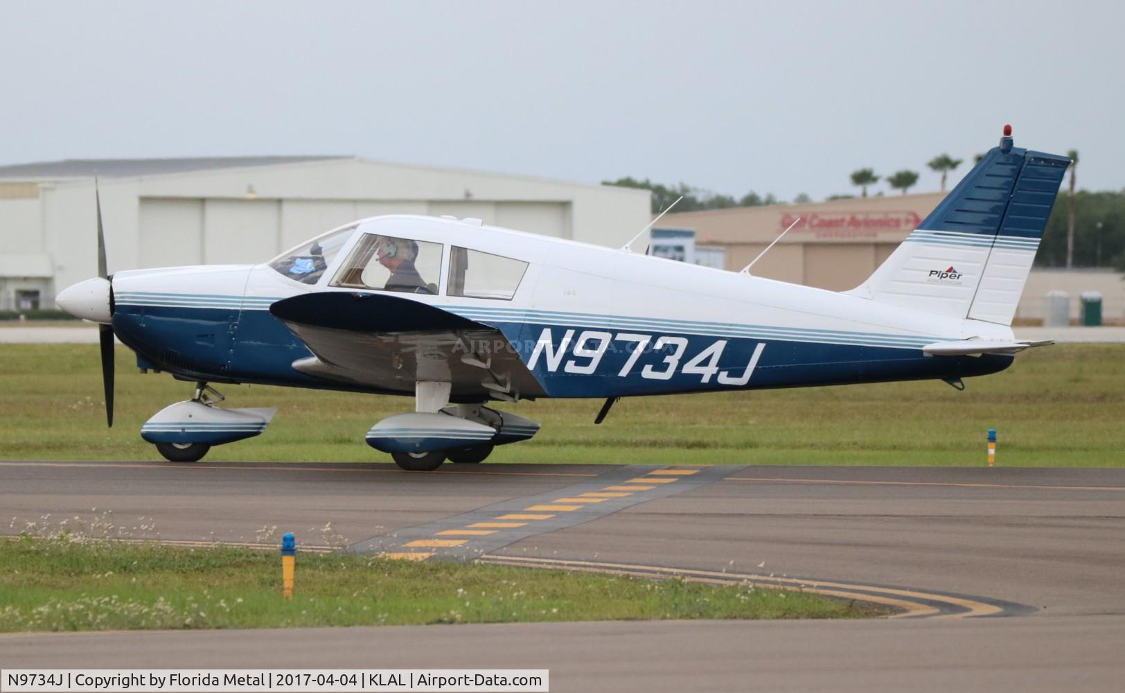 N9734J, 1967 Piper PA-28-180 C/N 28-3927, PA-28-180