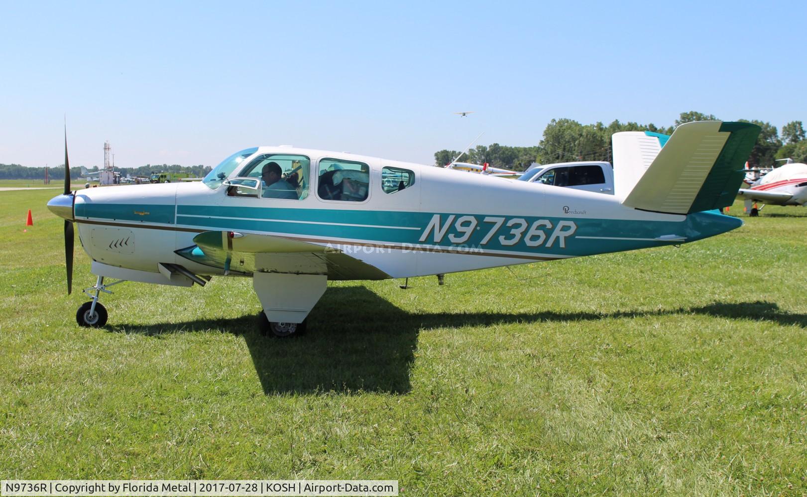 N9736R, 1959 Beech M35 Bonanza C/N D-6203, Bonanza 35