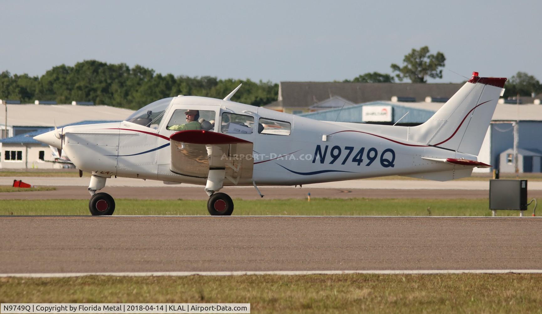 N9749Q, 1971 Beech C23 Sundowner 180 C/N M-1363, Beech C23