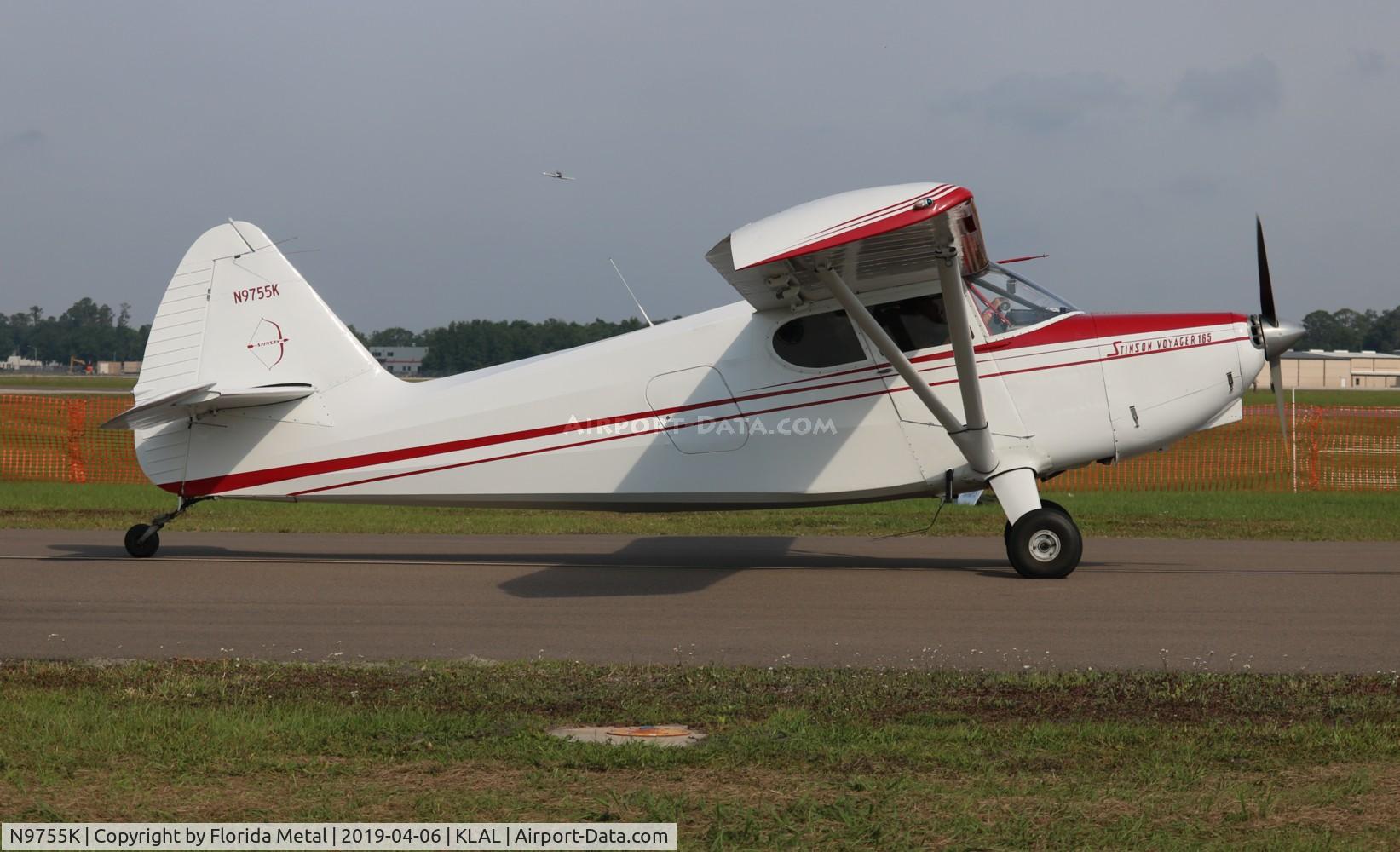 N9755K, 1947 Stinson 108-2 Voyager C/N 108-2755, Stinson 108