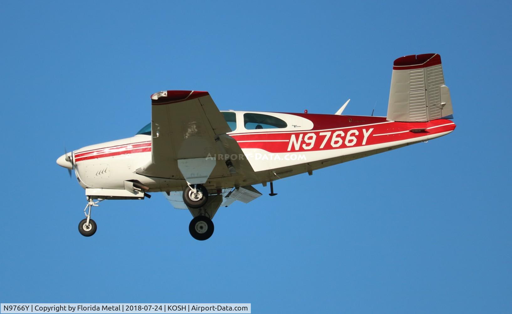 N9766Y, 1963 Beech P35 Bonanza C/N D-7152, Bonanza 35