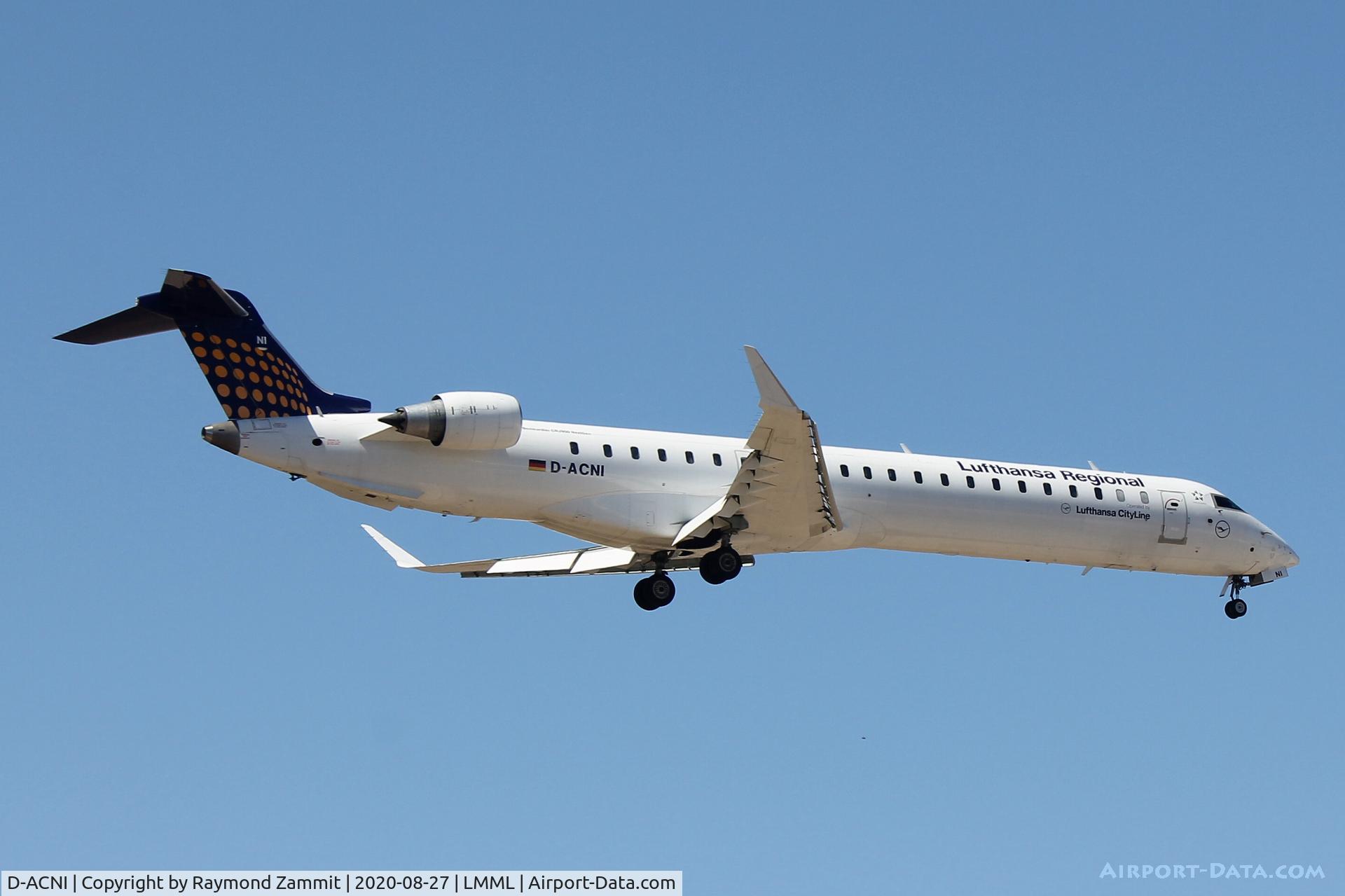 D-ACNI, 2009 Bombardier CRJ-900 NG (CL-600-2D24) C/N 15248, Bombardier Challenger CRJ-900 D-ACNI Lufthansa