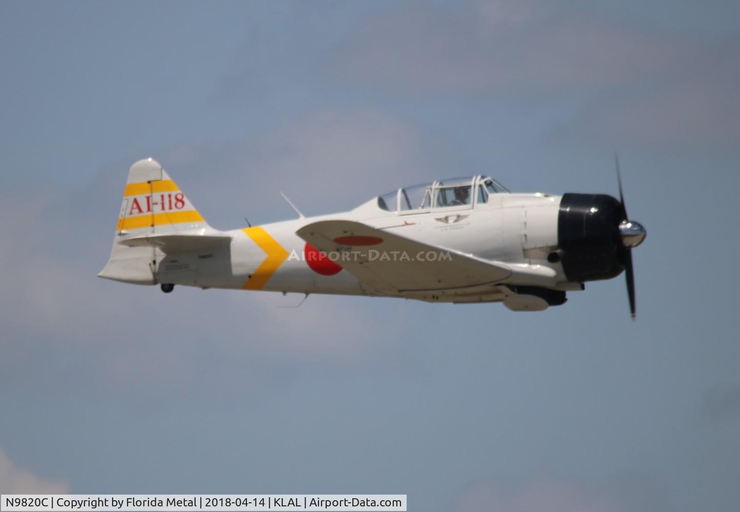 N9820C, 1945 North American SNJ-6 Texan C/N 121-43036, Tora Tora tora