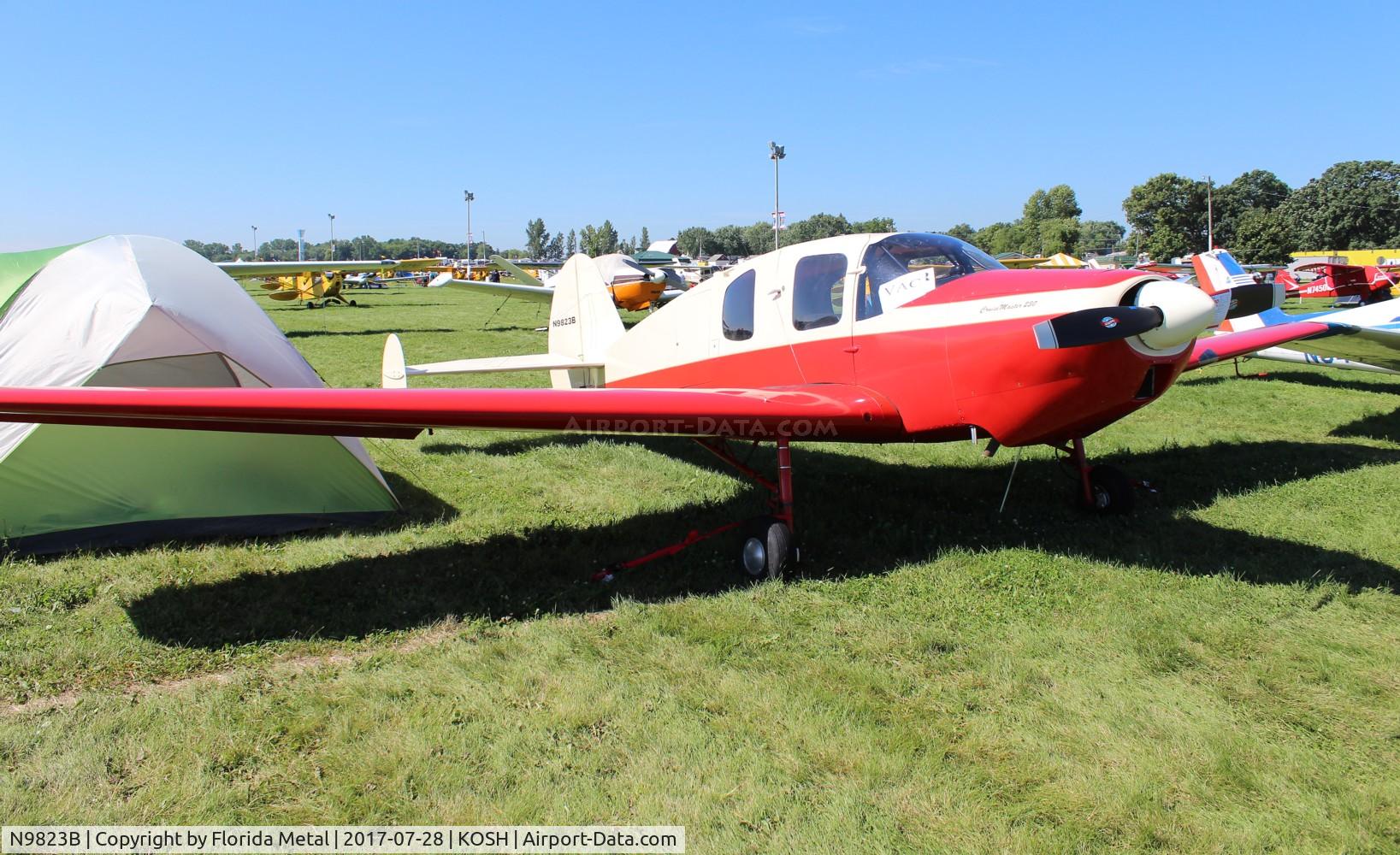 N9823B, 1958 Bellanca 14-19-2 Cruisair Senior C/N 4075, Bellanca 14-19