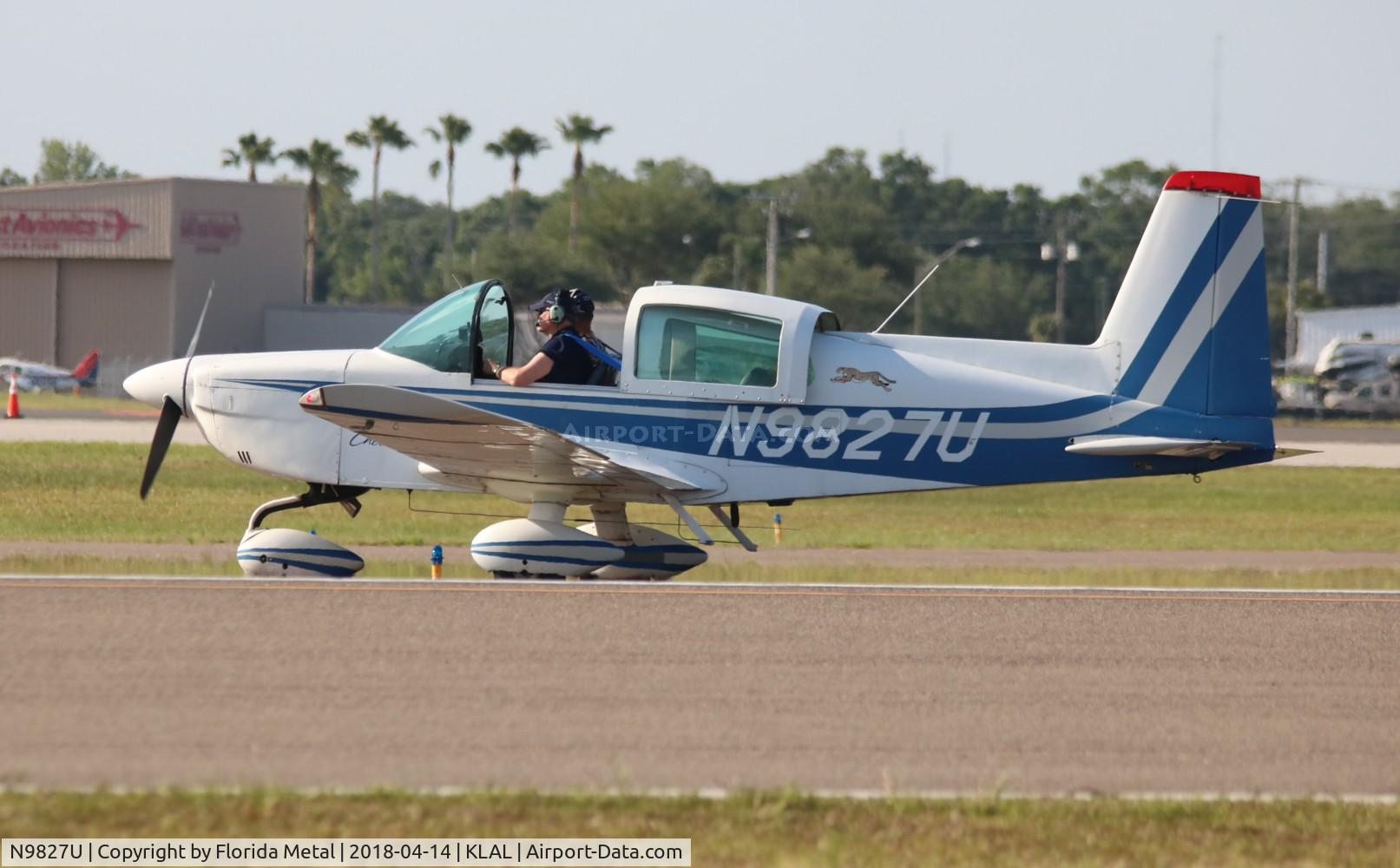 N9827U, 1976 Grumman American AA-5A Cheetah C/N AA5A0227, AA-5A