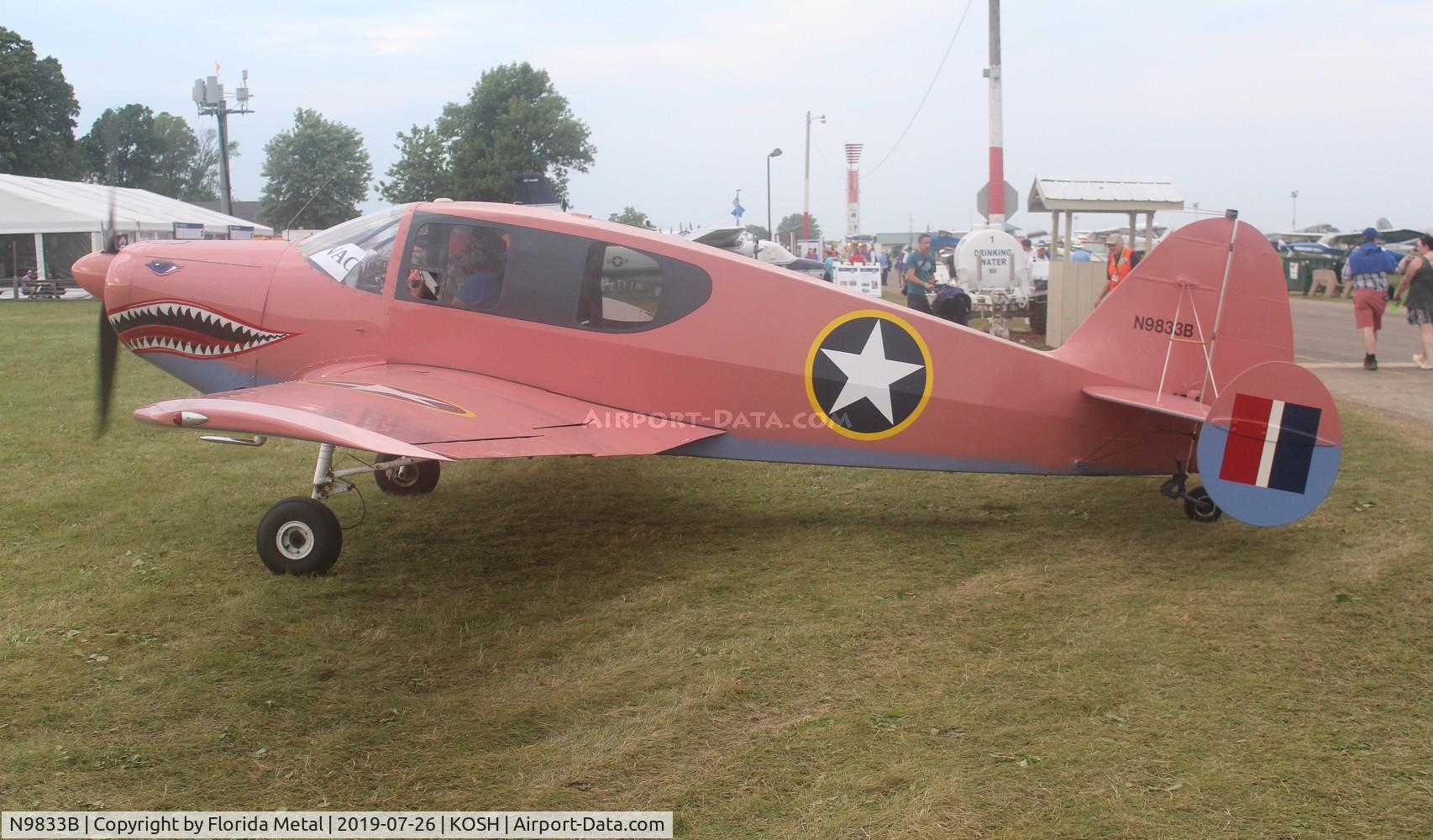 N9833B, 1958 Bellanca 14-19-2 Cruisair Senior C/N 4085, Bellanca 14-19-2