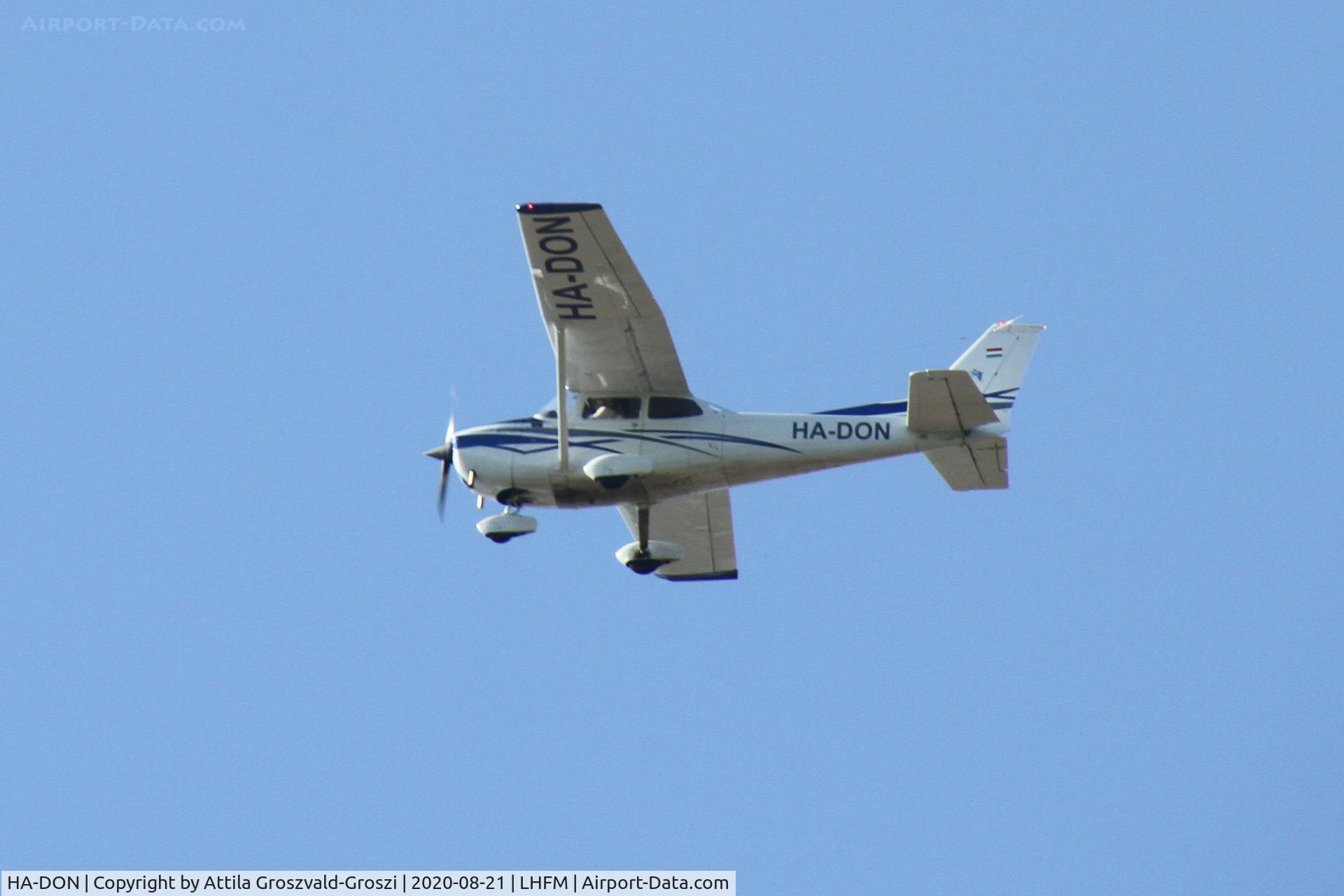 HA-DON, 1971 Reims F172K Skyhawk C/N 0765, LHFM - Fertöszentmiklós, MEIDL Airport, Hungary