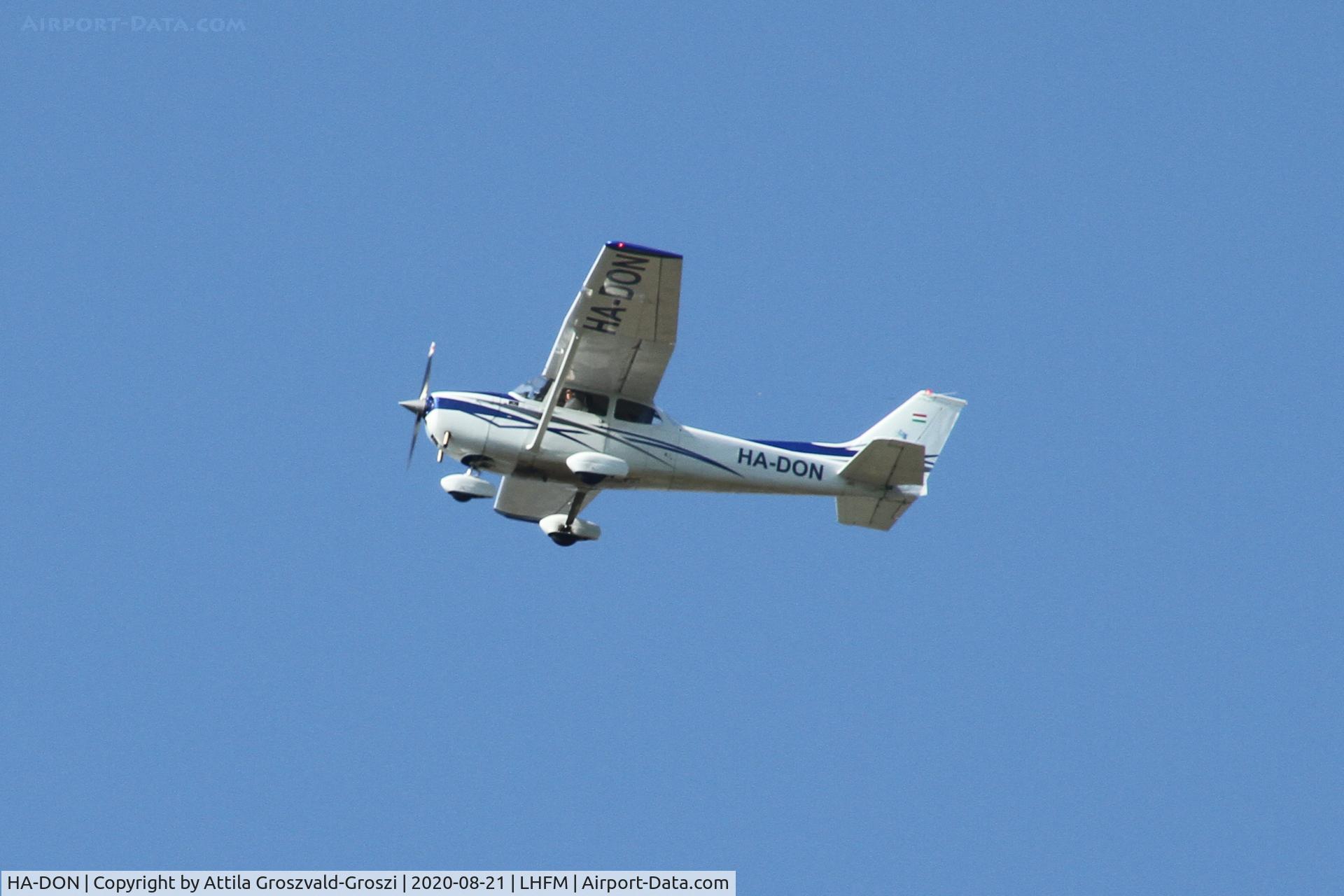 HA-DON, 1971 Reims F172K Skyhawk C/N 0765, LHFM - Fertöszentmiklós, MEIDL Airport, Hungary