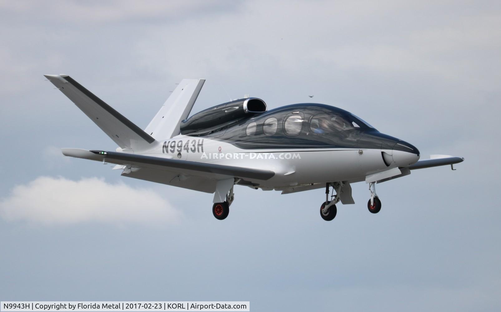 N9943H, 2016 Cirrus SF50 Vision C/N 0007, Vision jet