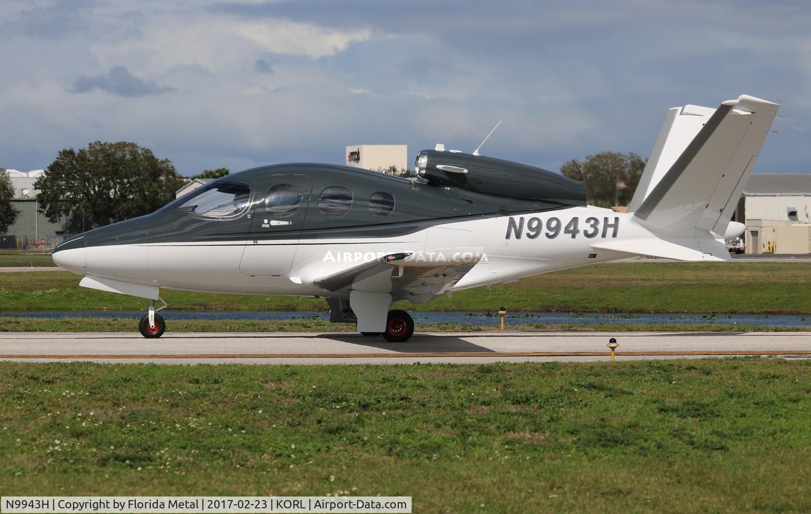 N9943H, 2016 Cirrus SF50 Vision C/N 0007, Vision jet