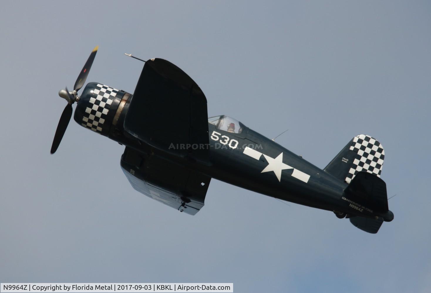 N9964Z, 1943 Goodyear FG-1D Corsair C/N 3729, FG-1D