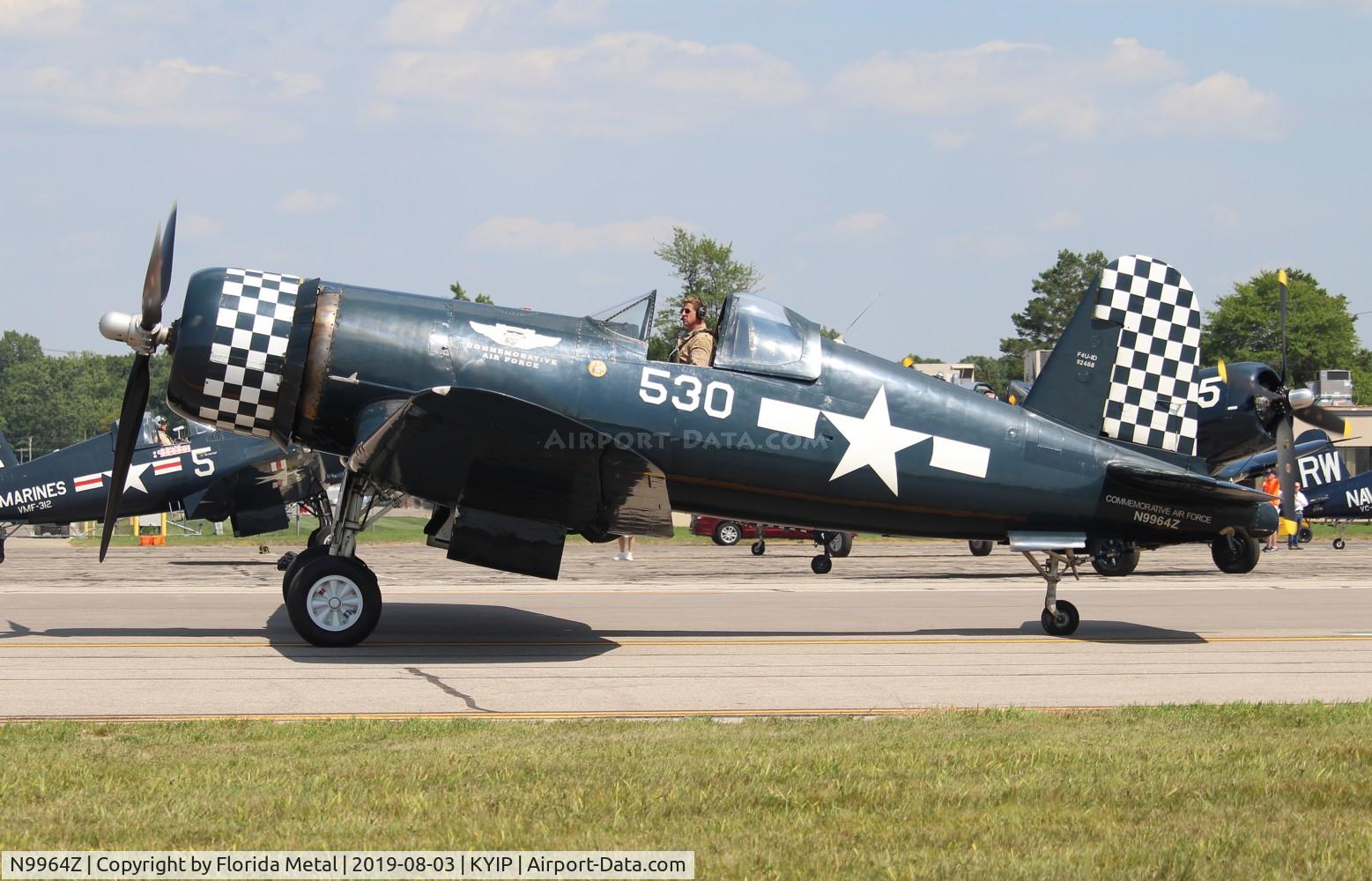 N9964Z, 1943 Goodyear FG-1D Corsair C/N 3729, FG-1D