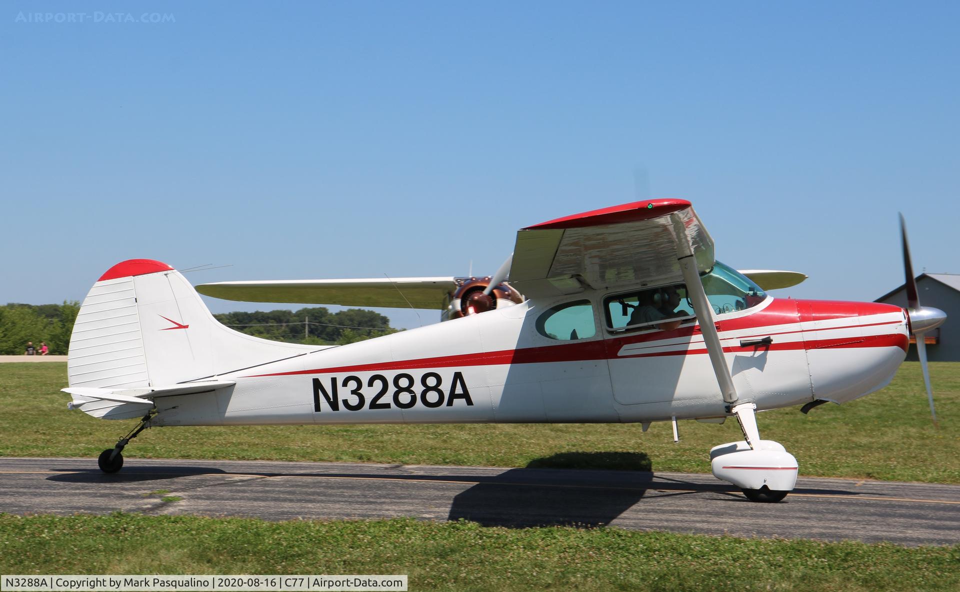 N3288A, 1953 Cessna 170B C/N 25932, Cessna 170B