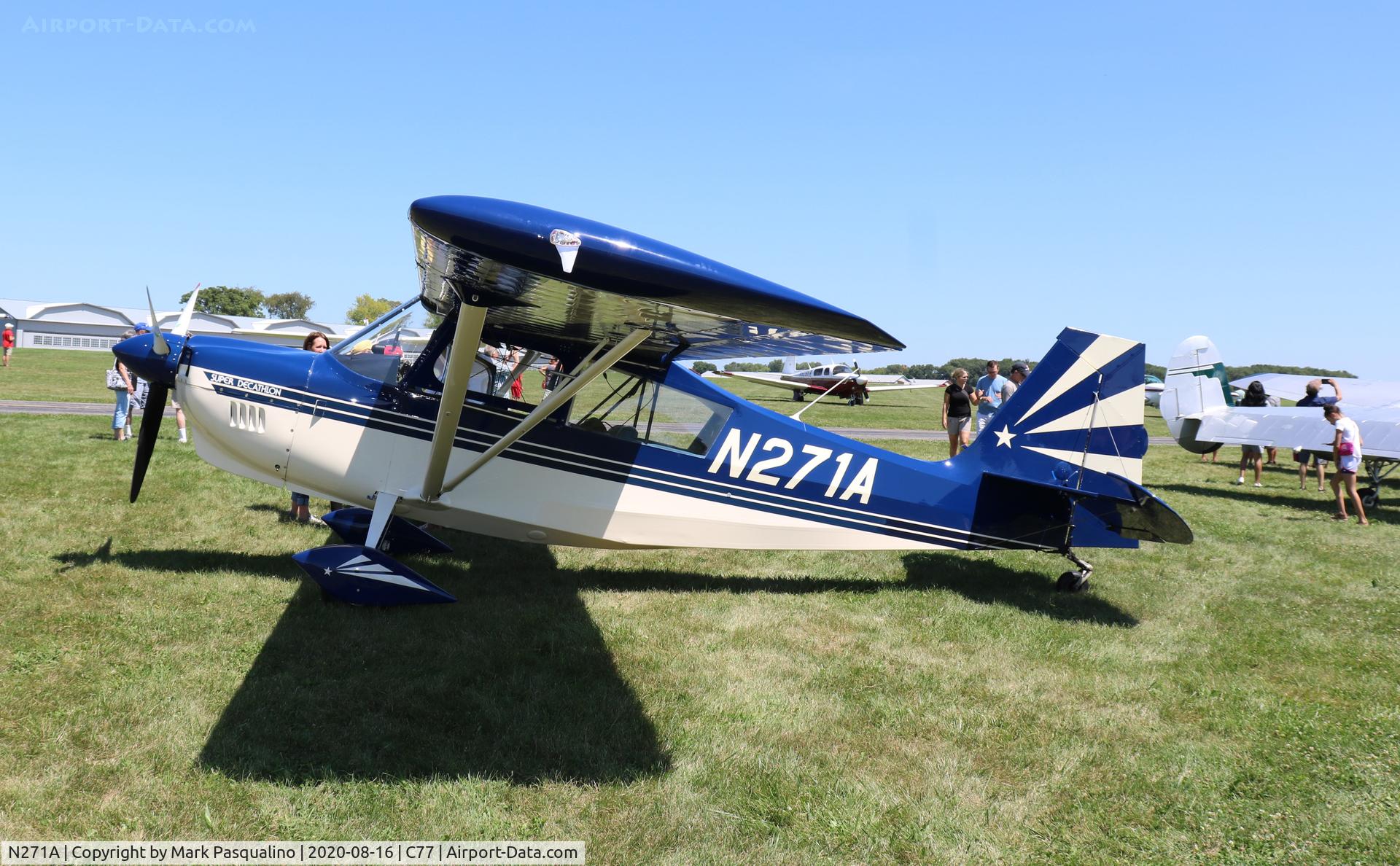 N271A, 2002 American Champion 8KCAB Decathlon C/N 905-2002, American Champion 8KCAB