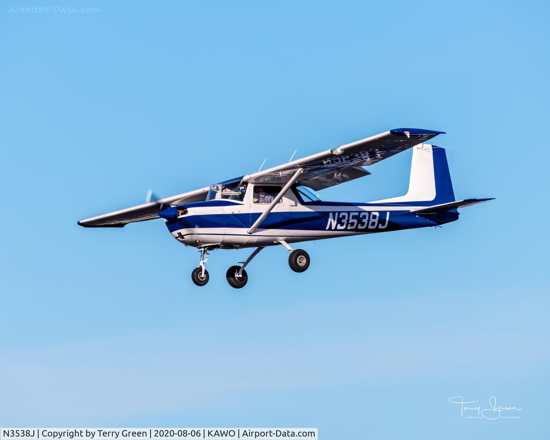N3538J, 1965 Cessna 150E C/N 15061238, KAWO