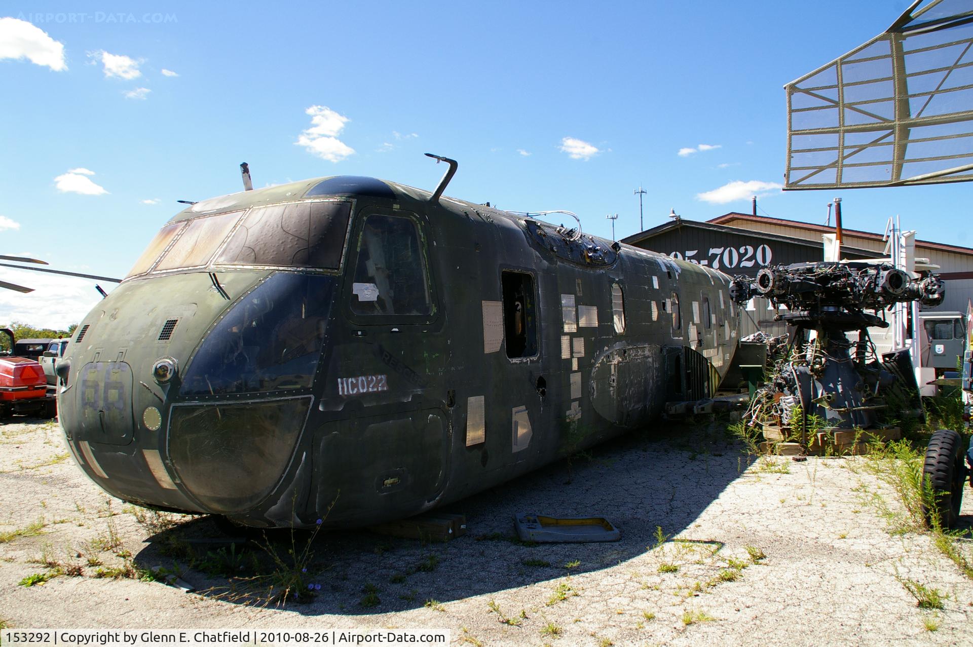 153292, 1967 Sikorsky CH-53A Sea Stallion C/N 65-061, At Russell Military Museum, Russell, IL