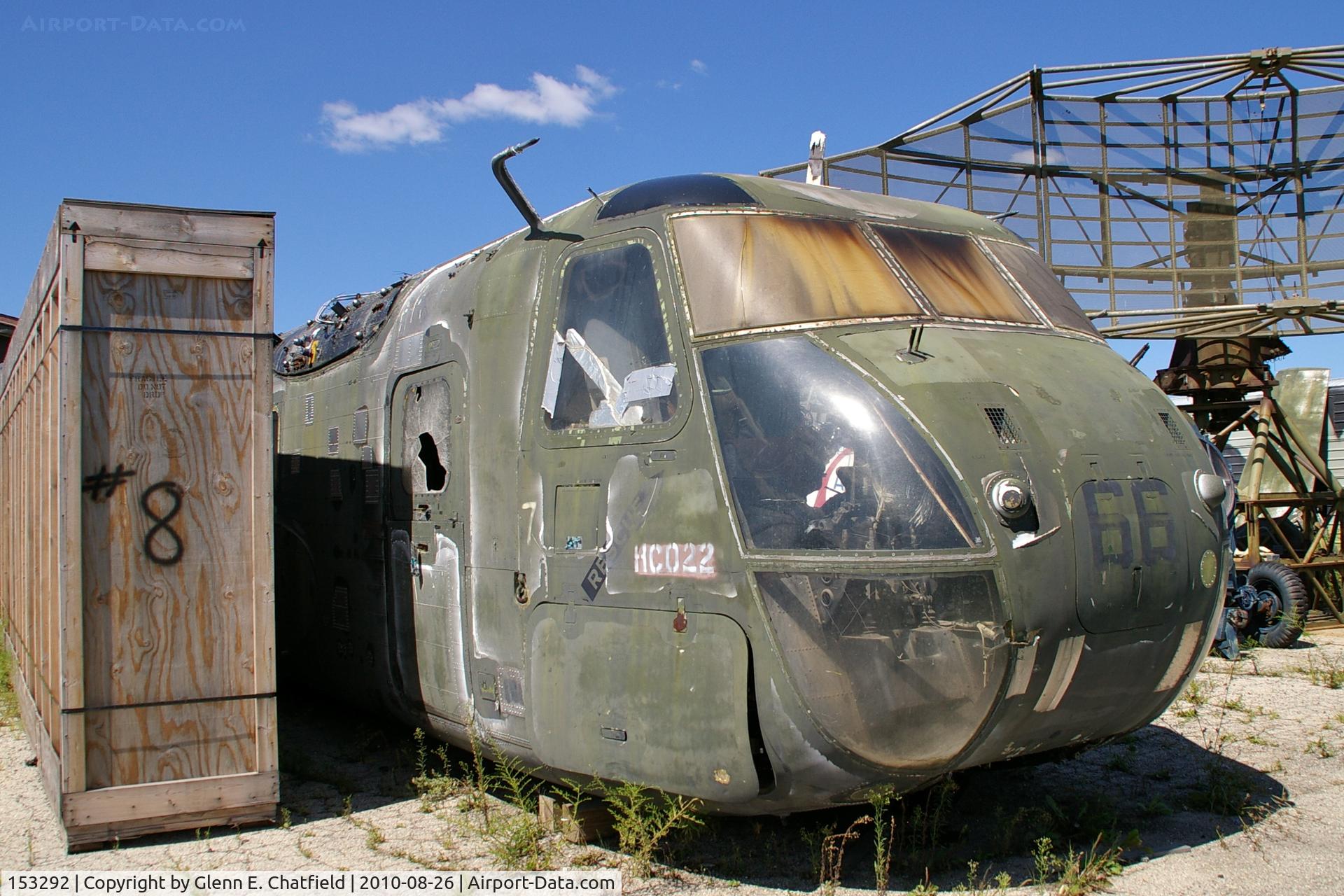 153292, 1967 Sikorsky CH-53A Sea Stallion C/N 65-061, At Russell Military Museum, Russell, IL